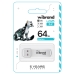 Флеш пам'ять USB 64 GB Wibrand Marten USB 3.2 Gen1 білий Флеш пам'ять USB 64 GB Wibrand Marten USB 3.2 Gen1 білий