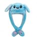 / Шапка з рухомими вушками Пікачу блакитна / Шапка з рухомими вушками Пікачу блакитна