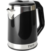 Електрочайник Dario DR4184 нержавіюча сталь 1.8 л чорний