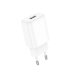 Зарядний блок живлення USB HOCO C134A Solid 12 W 5 V 2.1 A білий