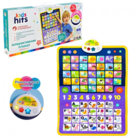 Плакат навч "Абетка 2 в1" плакат УКР.мова 45*60см., KH07-003 new