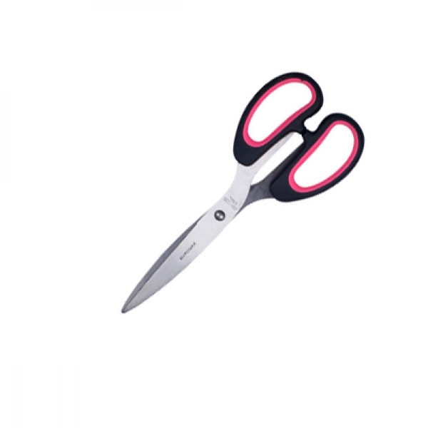 / Ножницы "BuroMAX" мет. 16,3см 4533-10 роз.