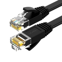 Кабель мережевий RJ-45/RJ-45 3 м UGREEN NW102 чорний