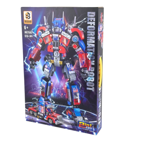 Конструктор JKC7502 Робот-трансформер 616 деталей