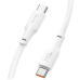 Кабель Type-C/Type-C 2 м HOCO X93 100 Вт білий