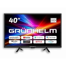 Телевізор 40" Grunhelm 40F300-GA11V Full HD Android Smart TV чорний