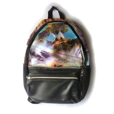 / Рюкзак Сідней 3132 жіночий, шкір-зам, чорний