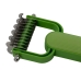Щітка-пуходерка для вичісування шерсті для котів і собак Pet Comb AND 1-60 зелений