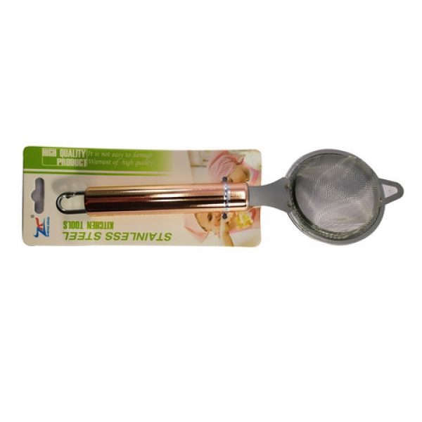 / Сито для чаю, ручка кольору рожевого золота