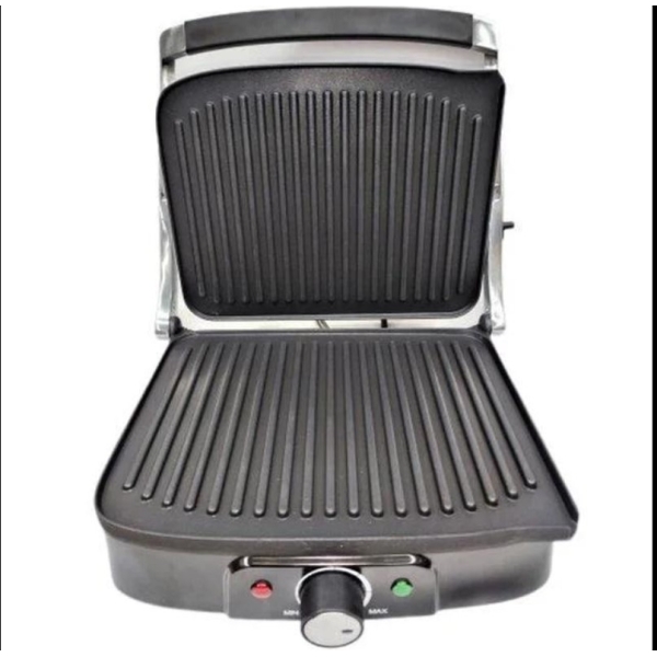 / Гриль притискний Rainberg RB-5413 з терморегулятором зі з'ємним піддоном 3200Вт