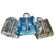 / Рюкзак жіночий, тканевий, в паєтках