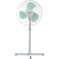 Вентилятор підлоговий Vilgrand VF400 діаметр 40 см білий з м'ятним