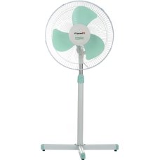 Вентилятор підлоговий Vilgrand VF400 діаметр 40 см білий з м'ятним