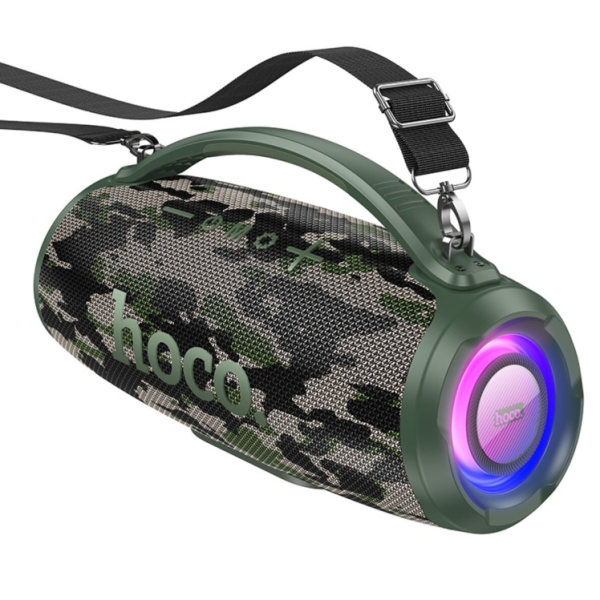 Колонка портативна HOCO HA4 mini Surge Bluetooth LED FM камуфляж
