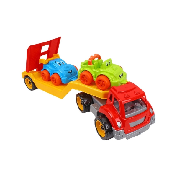 Іграшковий набір машинок 3в1 Автовоз Technok Toys 3909 пластик 64 см різнобарвний