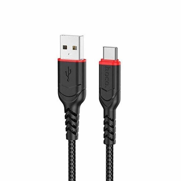 Кабель USB/Type-C 2 м Hoco X59 Victory 3 А чорний