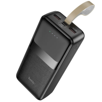 Універсальна мобільна батарея 30000 mAh Hoco DB107 Mercurius 22.5 W повербанк чорний