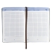 Щоденник недатованний А5 клітинка 8725 чорний