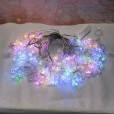 / Світлодіодна гірлянда завіса-водоспад "Snow globe" 300 LED Magic Lights 3 м х 1.45 м мульти