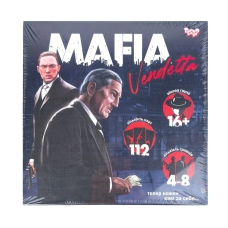 Настільна гра Danko Toys MAF-01-01U Mafia Vendetta 4-8 гравців для дітей та дорослих