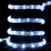 / Світлодіодна гірлянда-шланг дюралайт білий дріт 100 LED Rainberg 10 м білий