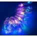 / Світлодіодна гірлянда-нитка кінський хвіст мідний дріт 200 LED Magic Lights 2 м мульти