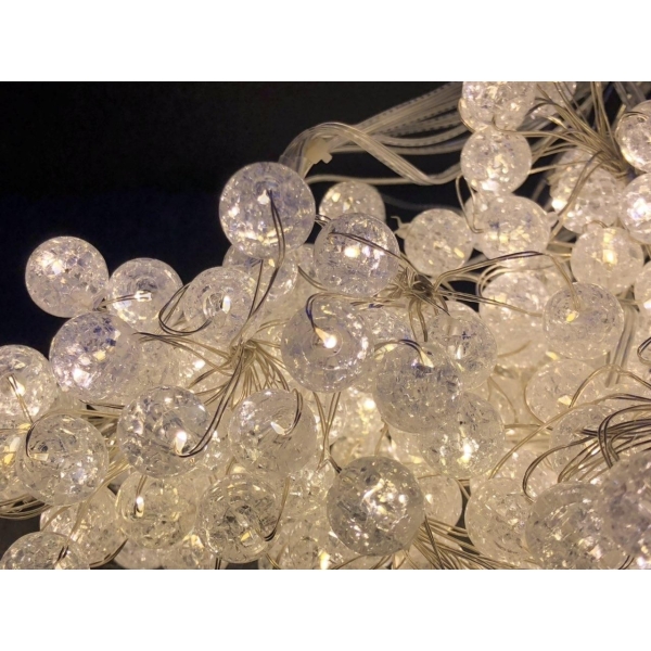 / Світлодіодна гірлянда завіса-водоспад "Snow globe" 300 LED Magic Lights 3 м х 1.45 м білий