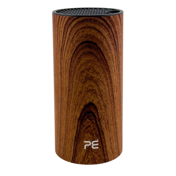 Підставка для ножів Empire ЕМ-2411 Вуд пластик 22 см коричневий