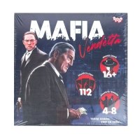 Настільна гра Danko Toys MAF-01-01U Mafia Vendetta 4-8 гравців для дітей та дорослих