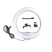 Кільцева лампа 36 см Ring Fill Light USB LED з тримачем