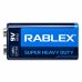 Батарейка крона RABLEX 6F22 сольова Батарейка крона RABLEX 6F22 сольова