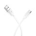 Кабель USB/Type-C 1 м BOROFONE BX19 3 A білий Кабель USB/Type-C 1 м BOROFONE BX19 3 A білий