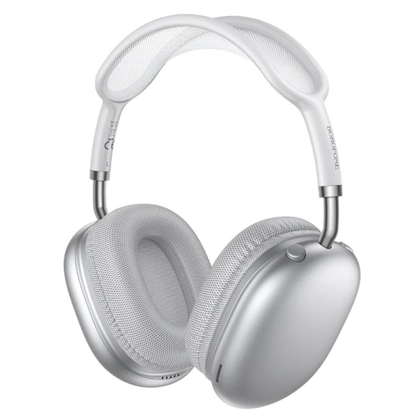 Бездротові накладні навушники BOROFONE BO36 Tone BT headphones Silver new
