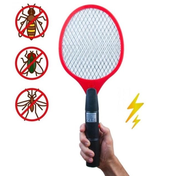 Мухобійка електрична ракетка 55 х 24 см LED