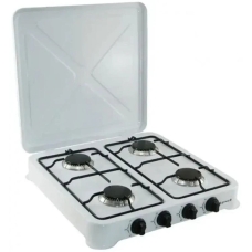 /Газова плита на 4 конфорки Starlux SGS-6004 0,54 кВт, 2800 Па, білий