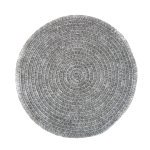 Килимок сервірувальний Empire EM4224 Рон круглий 38 см сірий