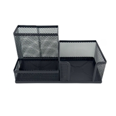 Підставка для канцелярського приладдя 3689-В метал чорний