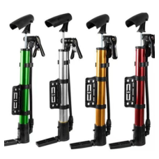 Насос ручний BT-HP-0005 алюміній 30 см сріблястий