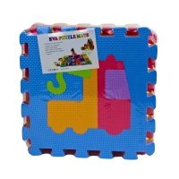 Дитячий килимок-пазл ігровий розвивальний Транспорт MR1272 EVA 30 х 30 см 9 шт