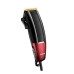 Машинка для стрижки волосся Geemy GM-807 4 насадки чорний з червоним