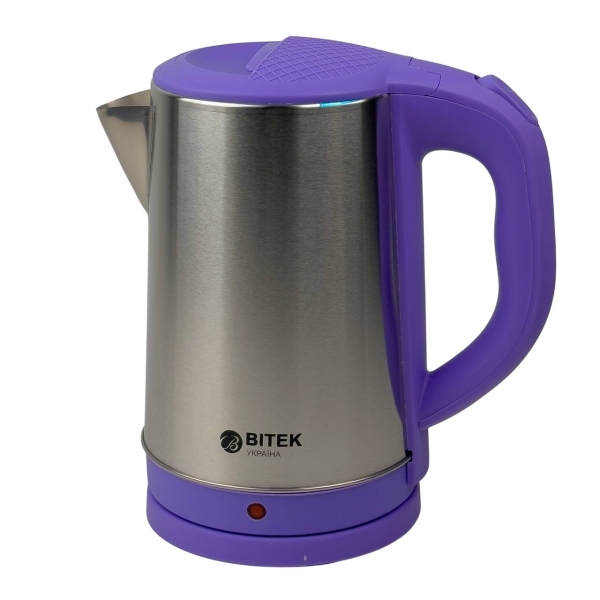 Електрочайник BITEK BT-7883 нержавіюча сталь 2.3 л фіолетовий