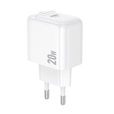 Мережевий зарядний пристрій BOROFONE BAS43A Potential single-port PD20W charger(EU) White new