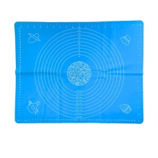 Килимок кондитерський Kamille силікон 43 х 35 см блакитний