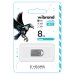 Флеш пам'ять USB 8 GВ Wibrand Hawk USB 2.0 сріблястий Флеш пам'ять USB 8 GВ Wibrand Hawk USB 2.0 сріблястий