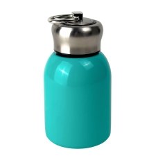 Термос нержавіюча сталь 0.3 л B25-13 з кільцем бірюзовий