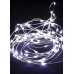 / Світлодіодна гірлянда-нитка прозорий дріт 50 LED Magic Lights USB 5 м білий