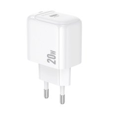 Мережевий зарядний пристрій BOROFONE BAS43A Potential single-port PD20W charger(EU) White new