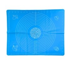 Килимок кондитерський Kamille силікон 43 х 35 см блакитний