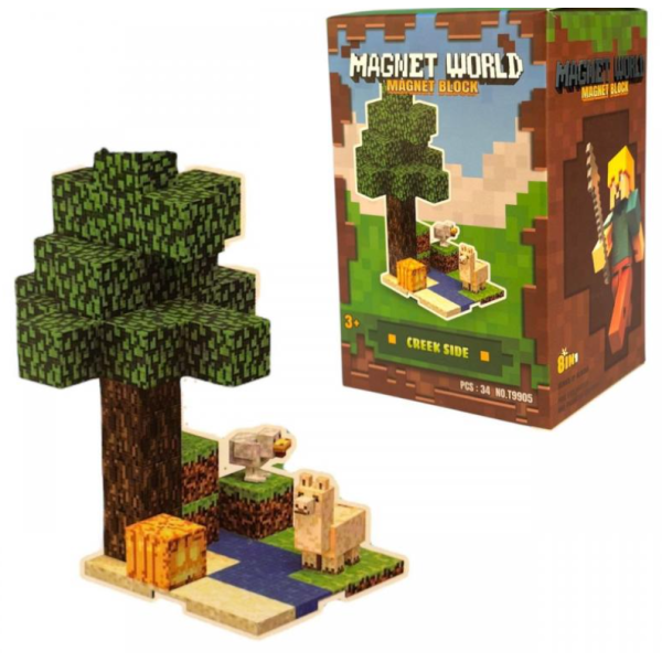 Конструктор магнітний Minecraft 9905-T Greek Side 34 деталі