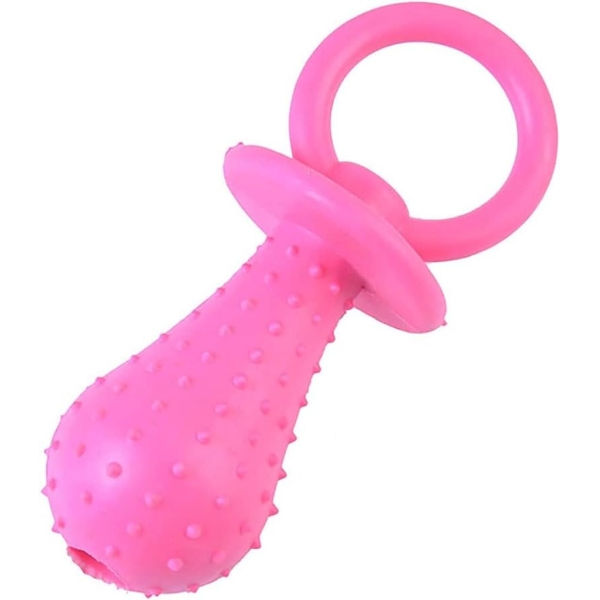 Жувальна іграшка для собак Соска СС-14 рожевий